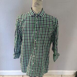 Green and White Striped Shirts